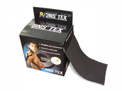 3NS Kineziotape bavlna 5 cm x 5 m - černá