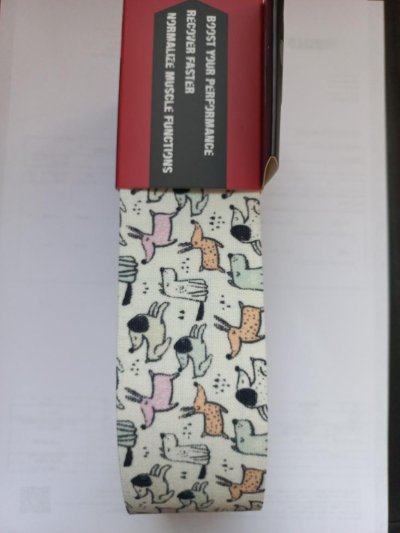 KinezioEpostape bavlna 5 cm x 5 m - Designe - Pejskové