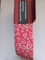 KinezioEpostape bavlna 5 cm x 5 m - Designe - Srdíčka růžová