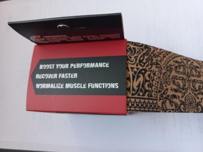 KinezioEpostape bavlna 5 cm x 5 m - Designe - Tetovačka